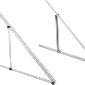 Support Panneau Solaire,2x Support Pv Panneau Solaire Montage Panneau Solaire