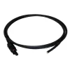 FIL PV 10AWG AVEC MC4 MÂLE (-) POUR COUPER L'EXTRÉMITÉ