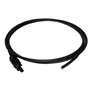 FIL PV 10AWG AVEC MC4 MÂLE (-) POUR COUPER L'EXTRÉMITÉ