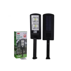 Lampe solaire à LED 120 W Avec détecteur de mouvement
