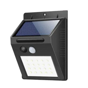 Objet solaire extérieure 20 led avec détecteur de mouvement