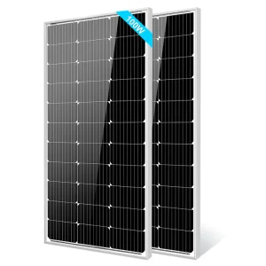 Panneau solaire monocristallin de 100 watts