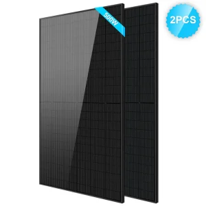 Panneau solaire monocristallin noir PERC 500W UL 61730