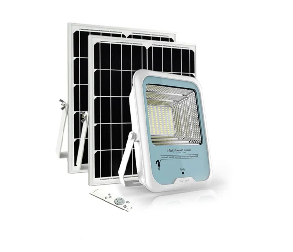 Projecteur solaire IP 66 + Détecteur de mouvement optionnel  Mono  2.000 Lumen (200W)