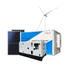 Système de microréseau éolien-