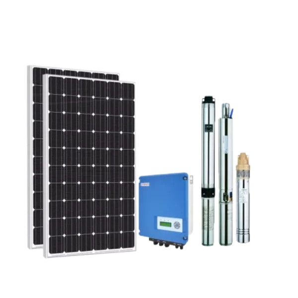 Système de pompe solaire hybride 2,2 kW