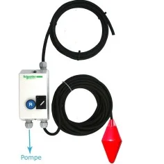 boitier de commande et protection pompe triphase vidange